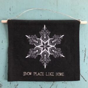Petite Banner - Snowflake #1