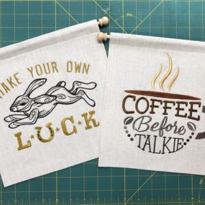 Canvas mini banners
