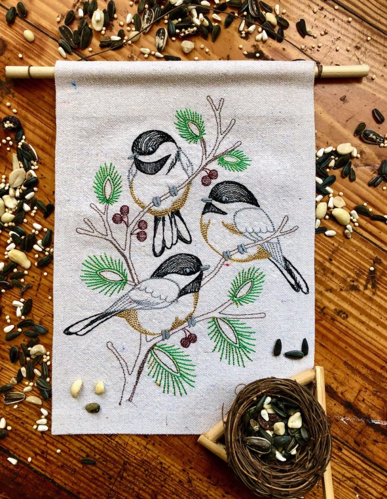 Chickadee banner