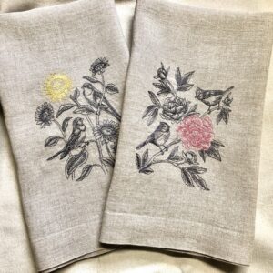 Linen Finger Towel Set