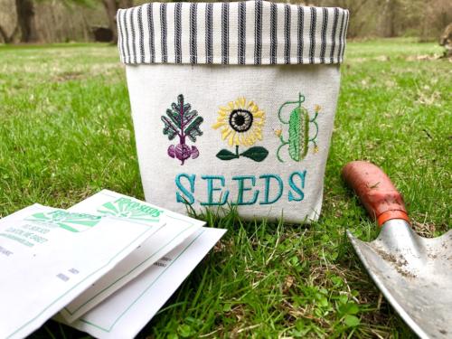 Seed savers stuff bucket