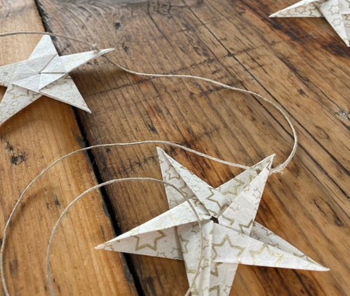 OrigamiStarGarland
