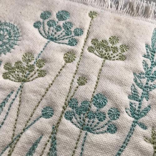 Embroidered Placemat