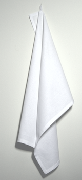 White Cotton Tea Towel - 20" x 26.5"