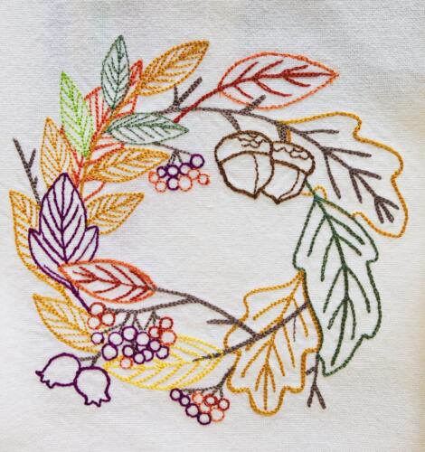 VintageFallWreath